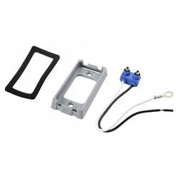 Trailer Light Mounting Bracket Grote Industries 43970 Rectangular, 2-9/10" Long x 1-1/2" High, Plastic Housing