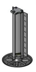 Trailer Stabilizer Jack Stand Lippert Components 195860 Use To Stabilize Motorhome/ Travel Trailer or Camper While Parked, 8000 Pound Capacity, With 9" Diameter Foot Pad