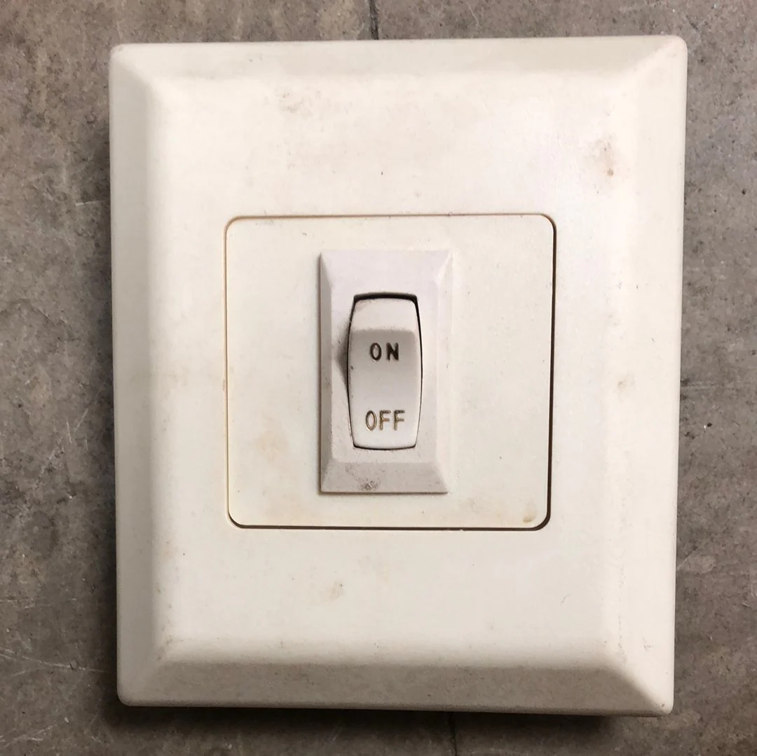 Used 12v RV Single Light Switch