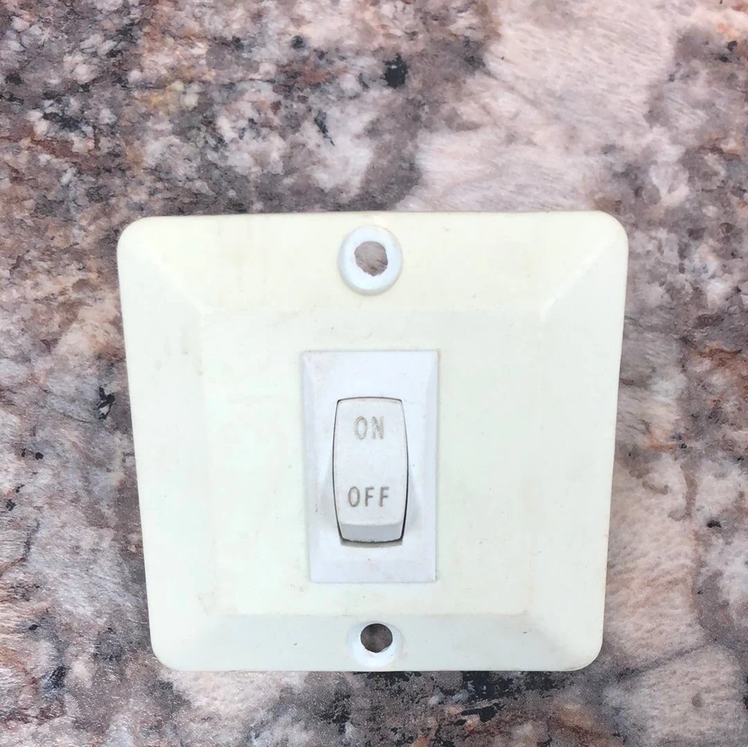Used 12v RV Single Light Switch