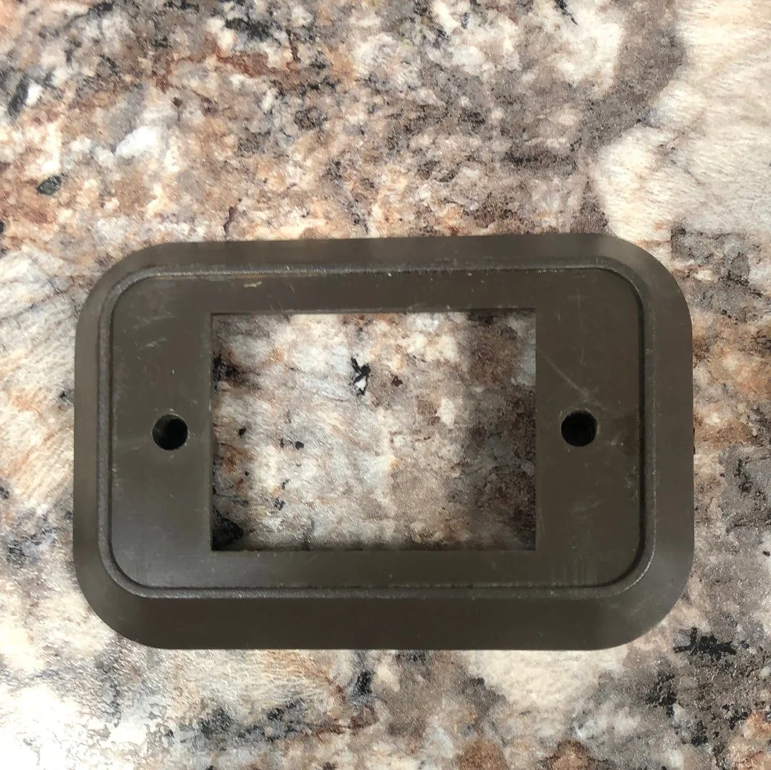 Used 12v RV Single Light Switch wall plate / faceplate cover - Image 2