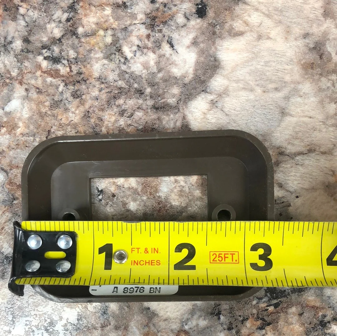 Used 12v RV Single Light Switch wall plate / faceplate cover - Image 3
