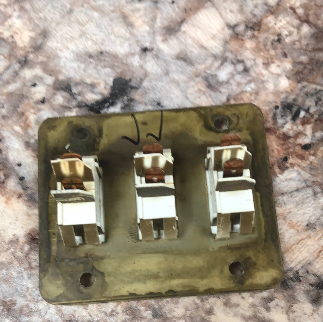 Used 12v RV Triple Light Switch - Image 2