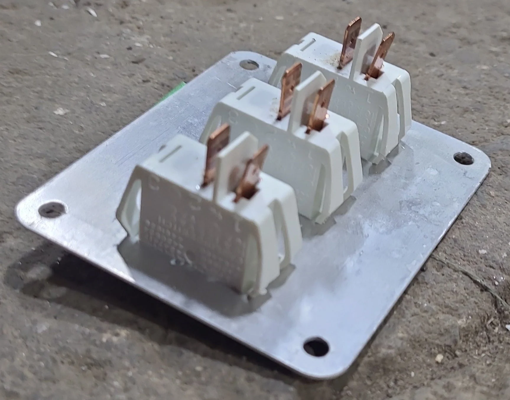 Used 12v RV Triple Light Switch - Image 3