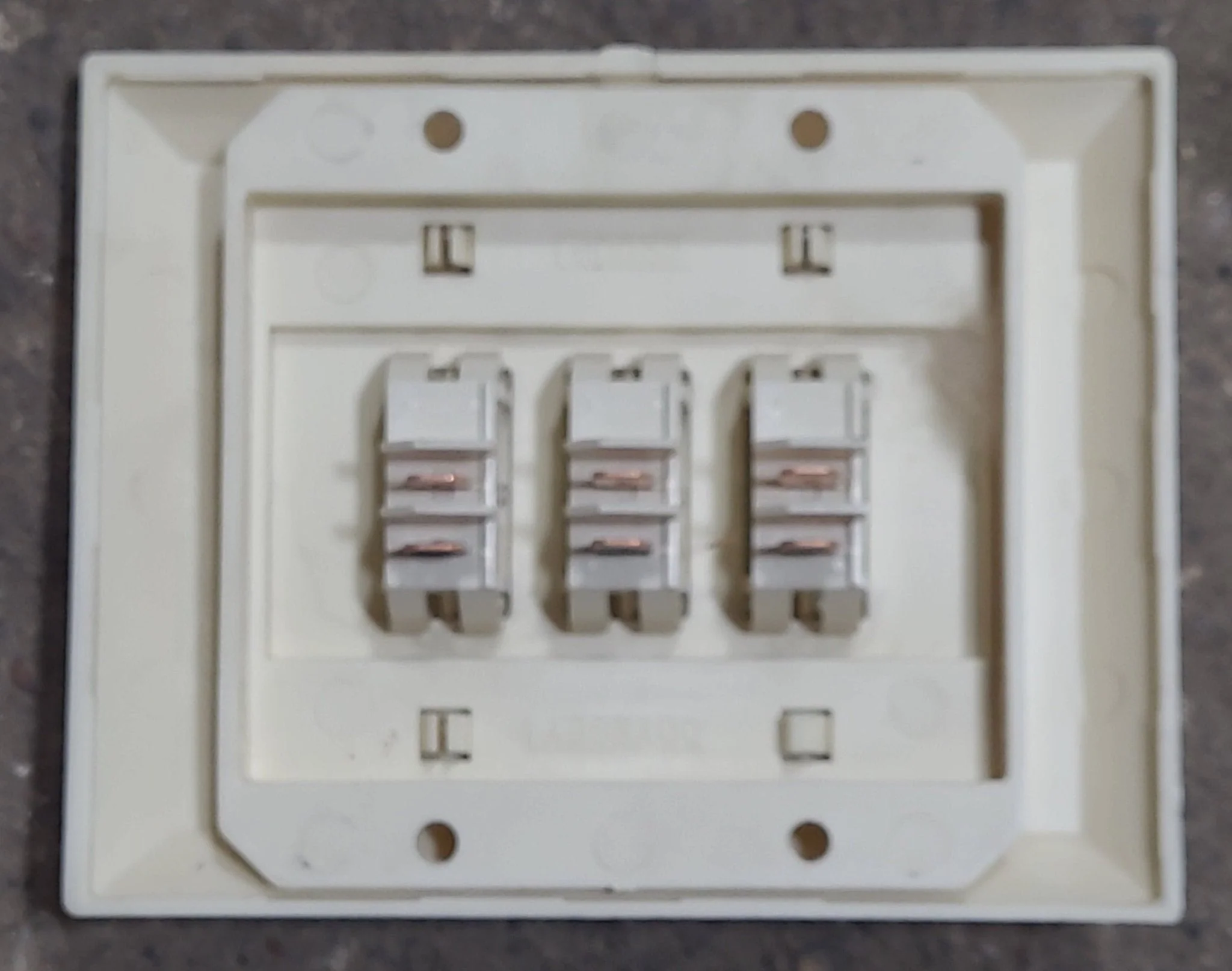 Used 12v RV Triple Light Switch - Image 2
