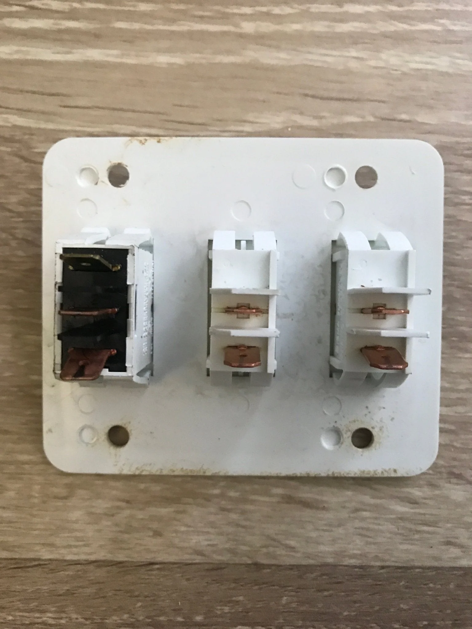 Used 12v RV Triple Switch - Image 2
