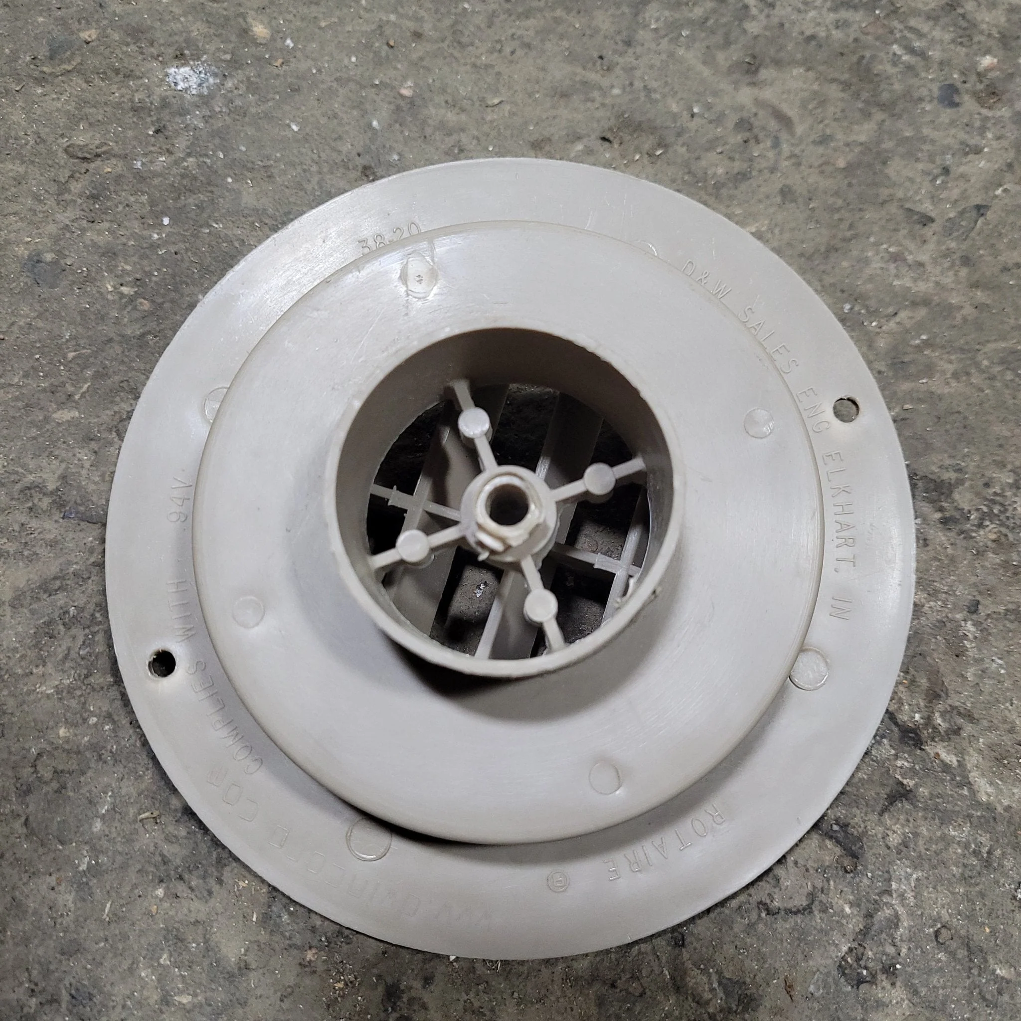 Used 3 3/4” Beige A/C Ducting- Single - Image 2