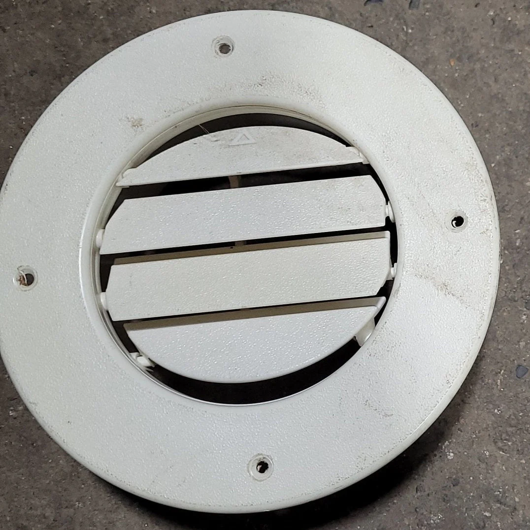 Used 4 1/2” Off White A/C Ducting- Single