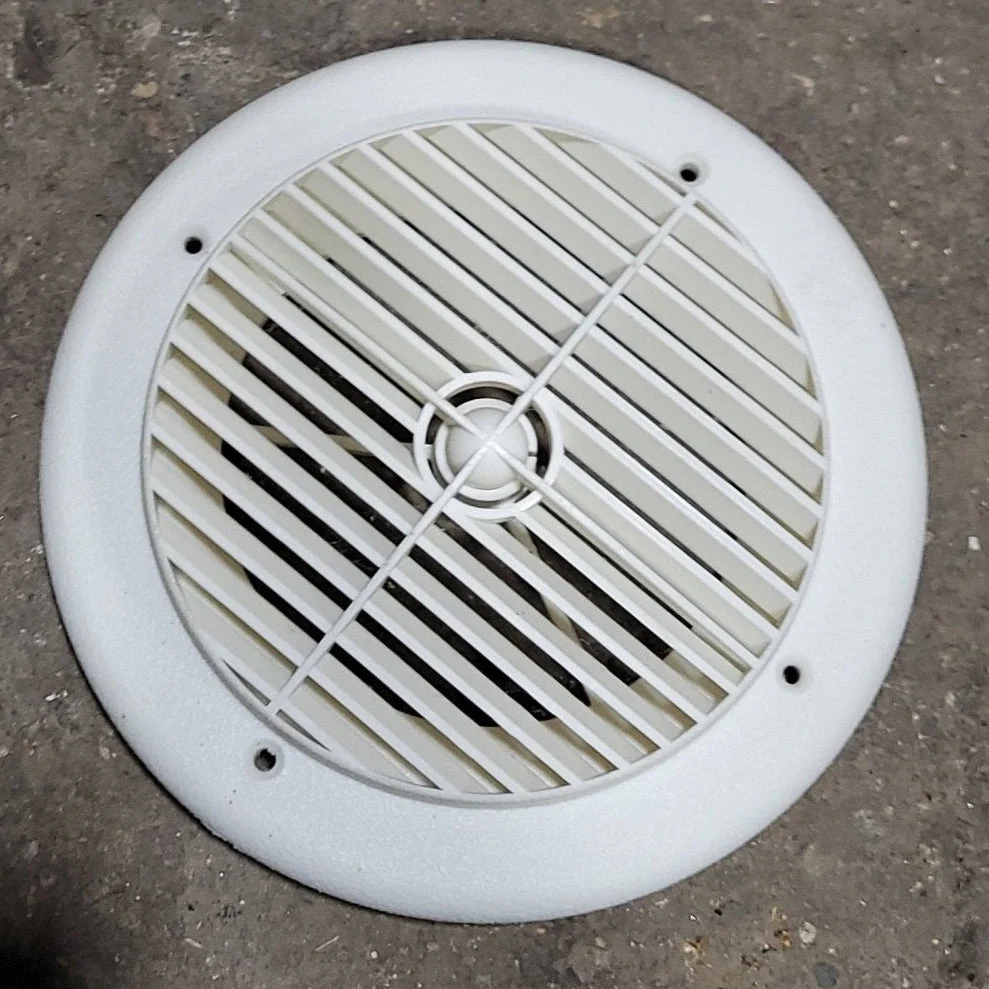Used 4 1/4” Off White A/C Ducting- Single
