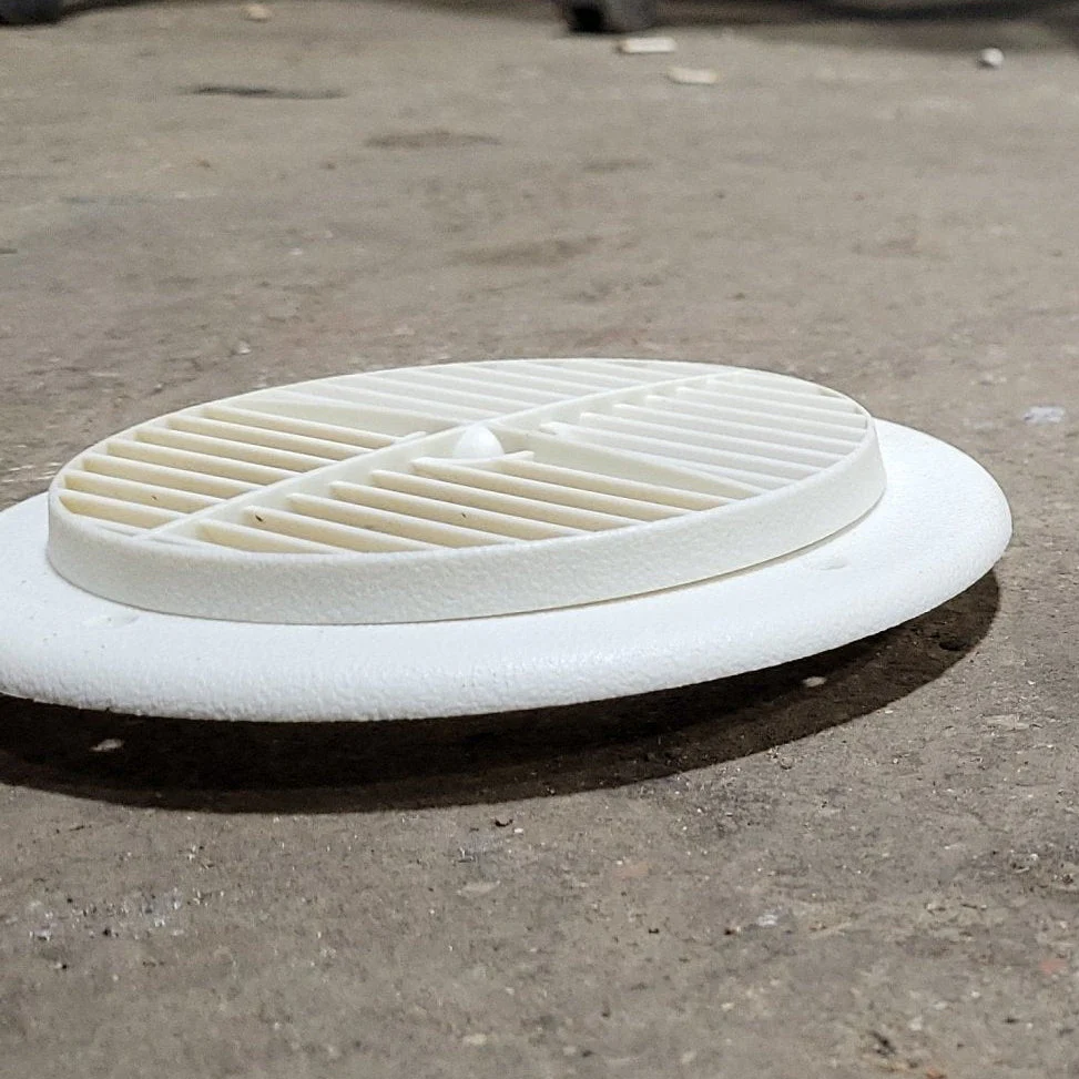 Used 4 1/4” Off White A/C Ducting- Single - Image 3