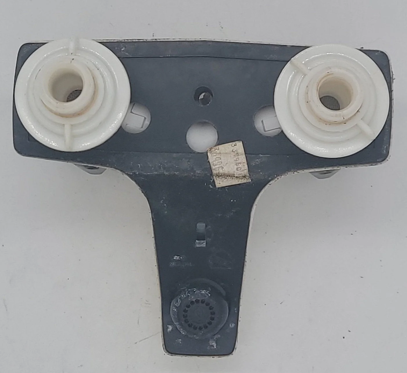 Used 4" Bathroom Faucet, Bone, Smoked Knobs - Image 2