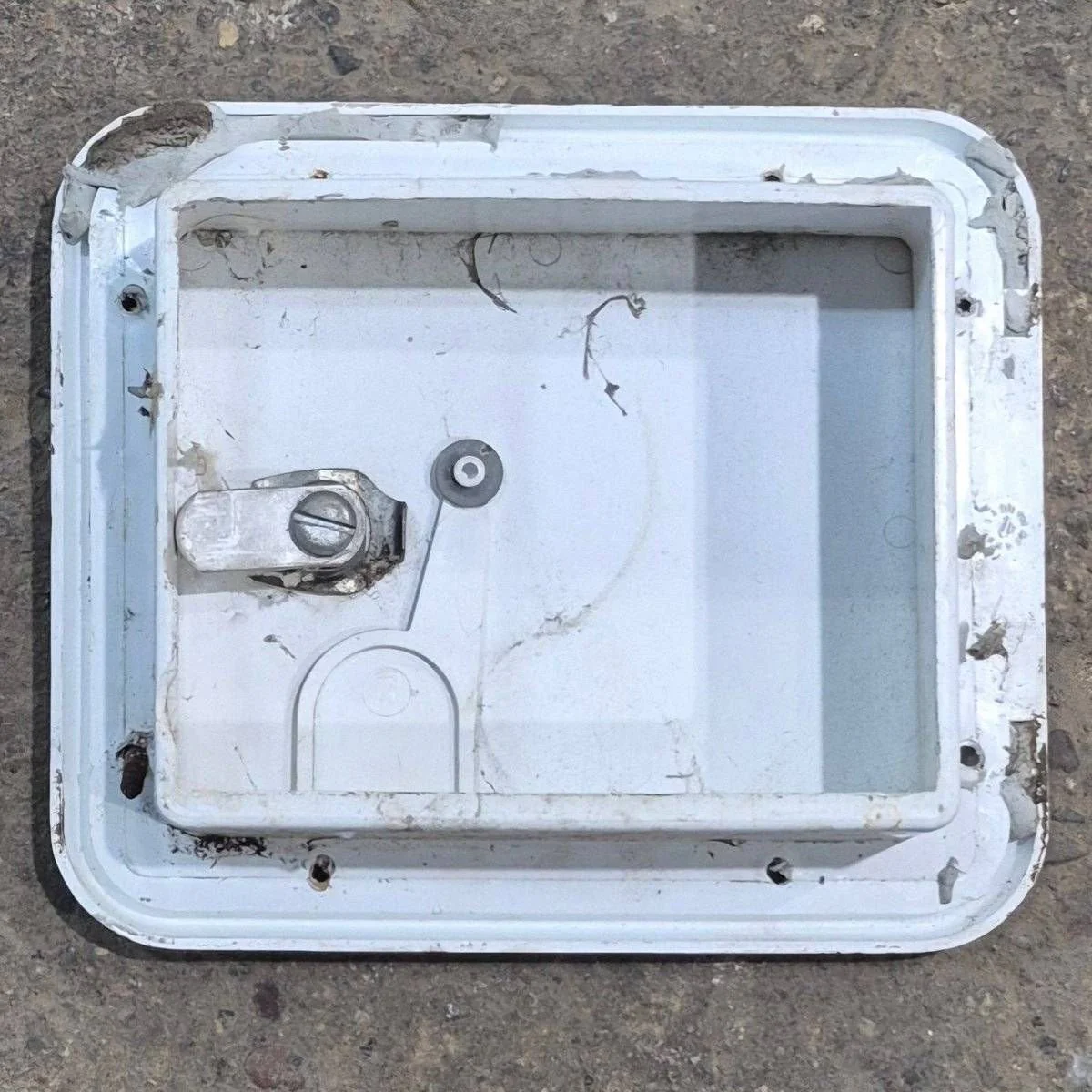 Used RV Access Hatch - 7 5/8" x 6 5/8" - Image 2