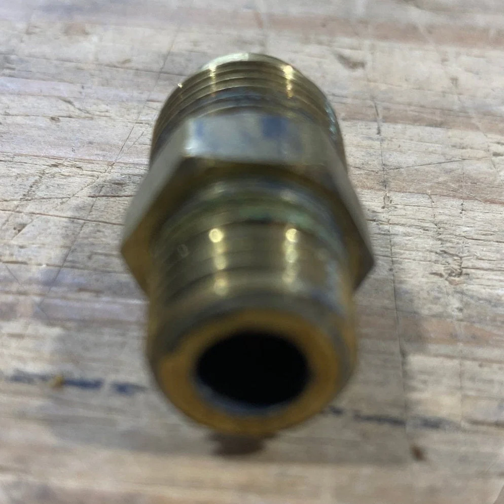 Used Atwood / Wedgewood Half Union Brass Bushing/ Fitting 52294 - Image 3