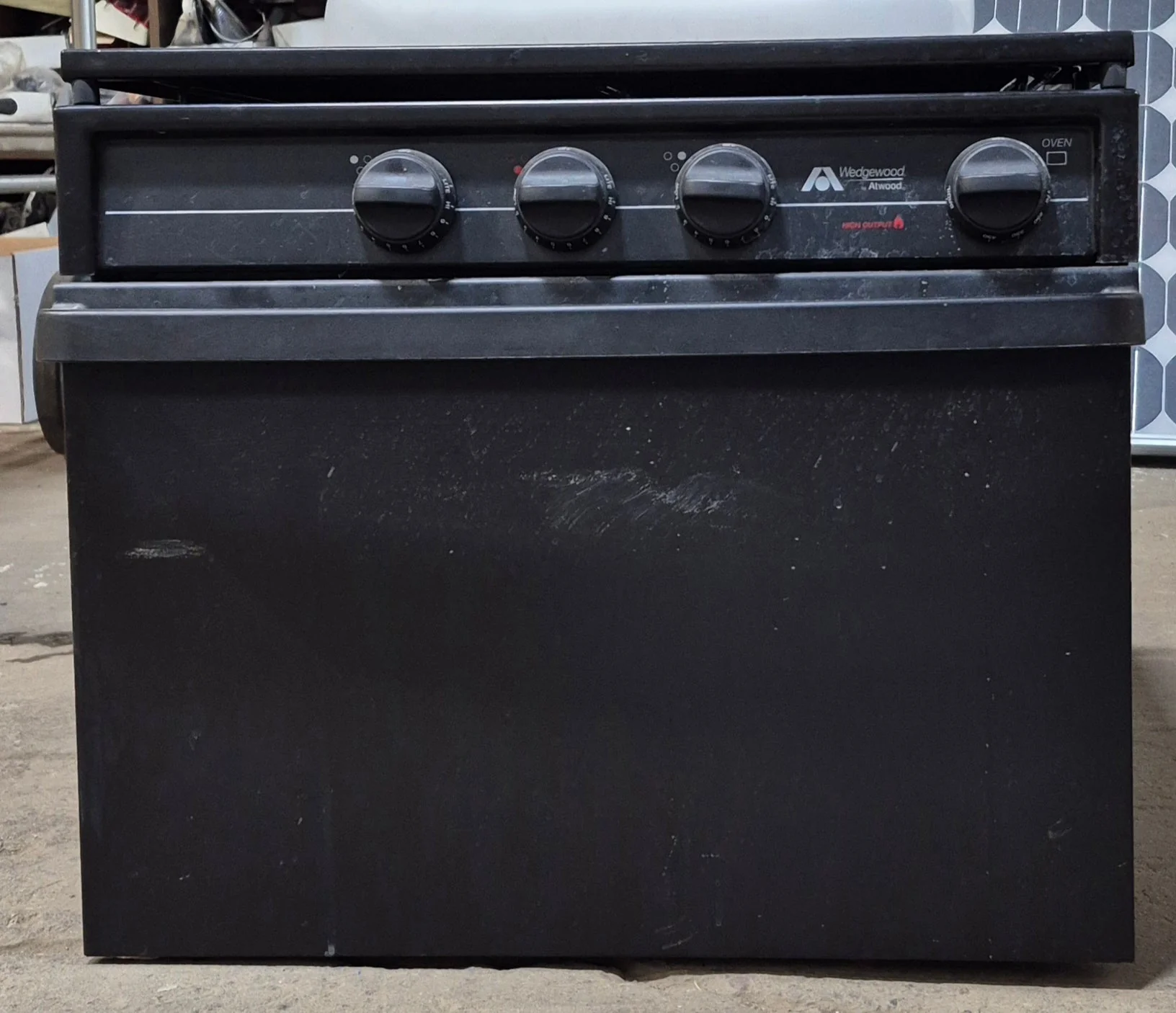 Used Atwood/ Wedgewood Oven / Range 3 Burner - R-W1731BB