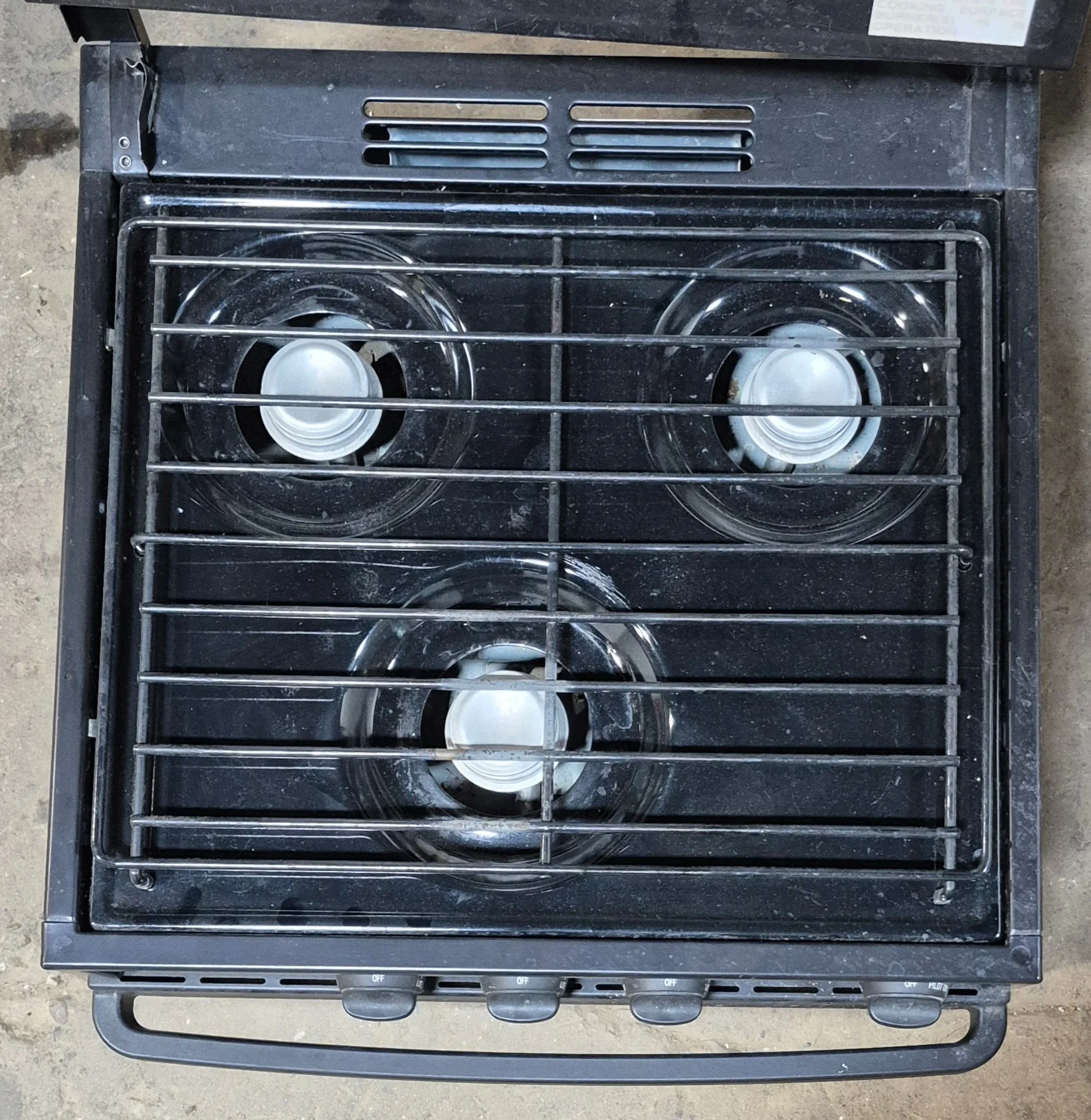 Used Atwood/ Wedgewood Oven / Range 3 Burner - R-W1731BB - Image 3
