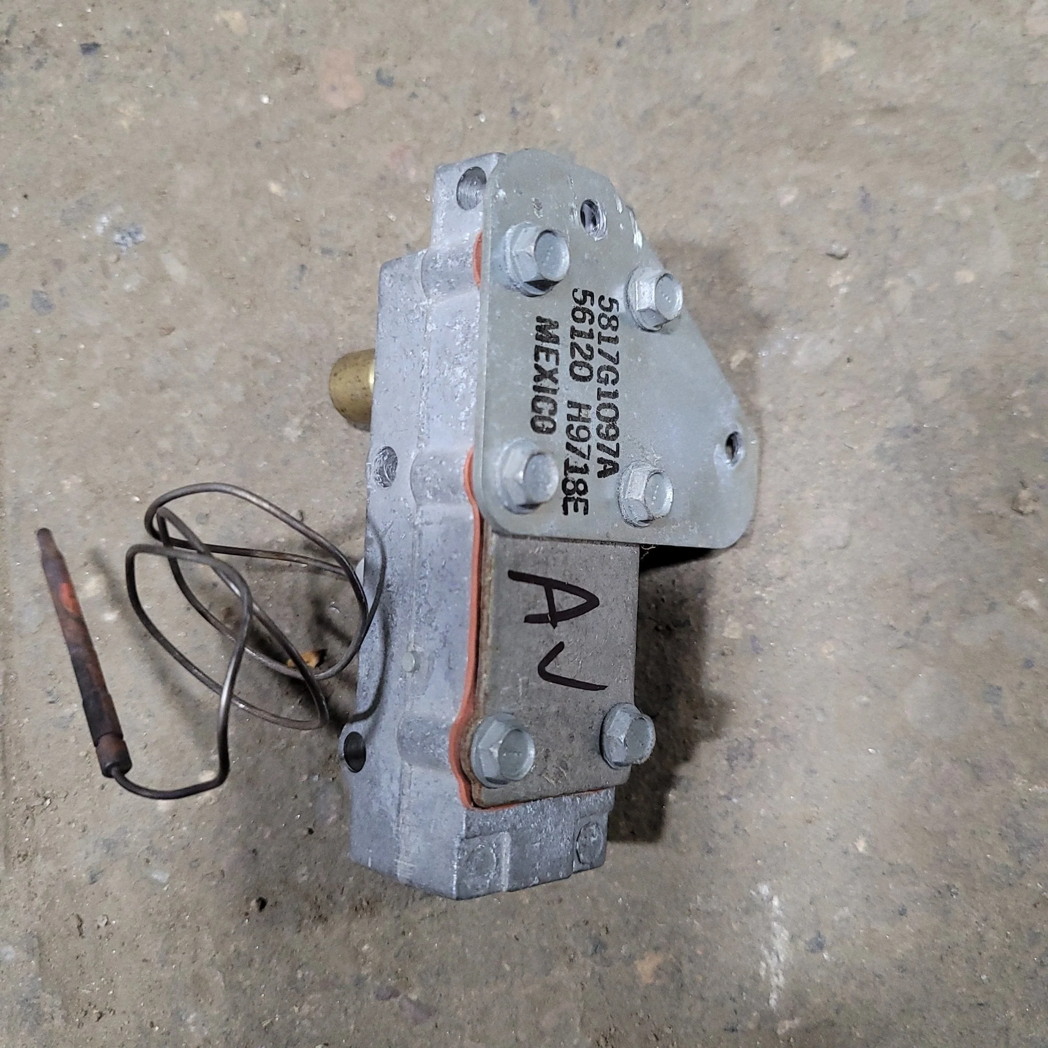 Used Atwood/ Wedgewood Oven Safety Valve - 57492 , 56120 - Image 2