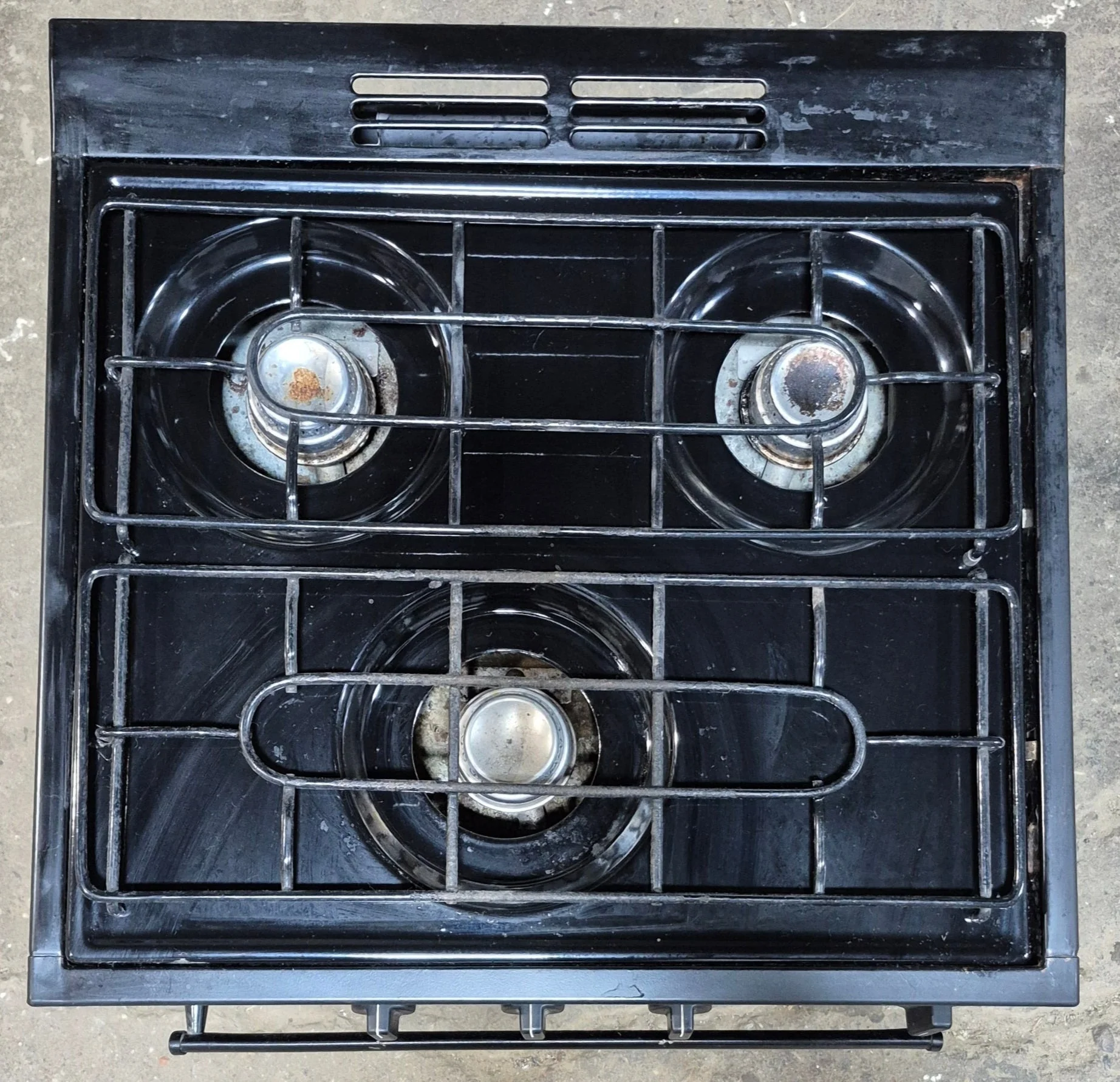 Used Atwood / Wedgewood Range Stove 3-burner 17 3/4" H - R1736BB - Image 3