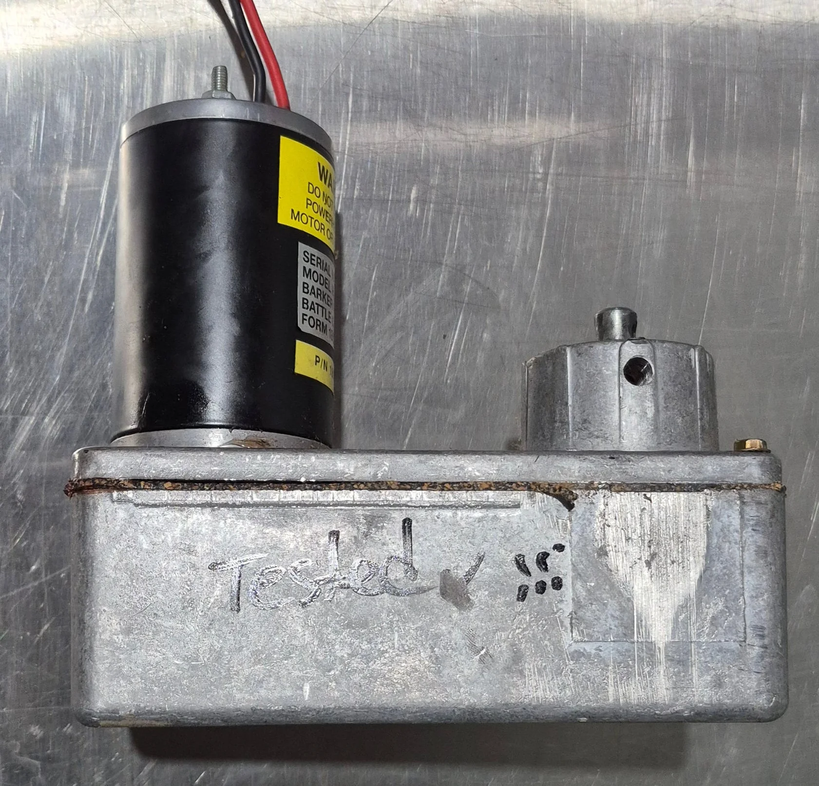Used Barker RV Slide Out Motor - H-200 (18015 R.H.) - Image 3