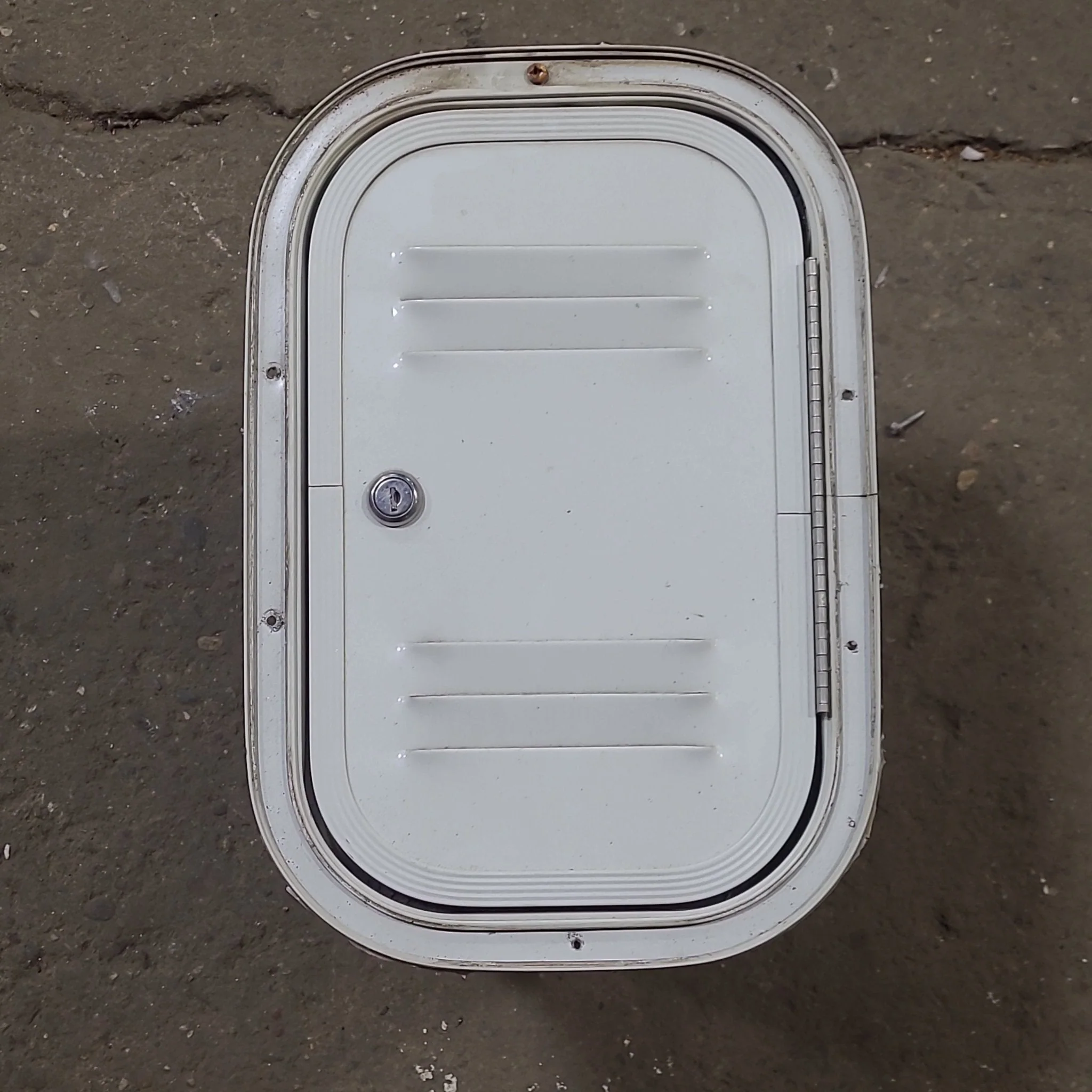 Used Battery Compartment Box
