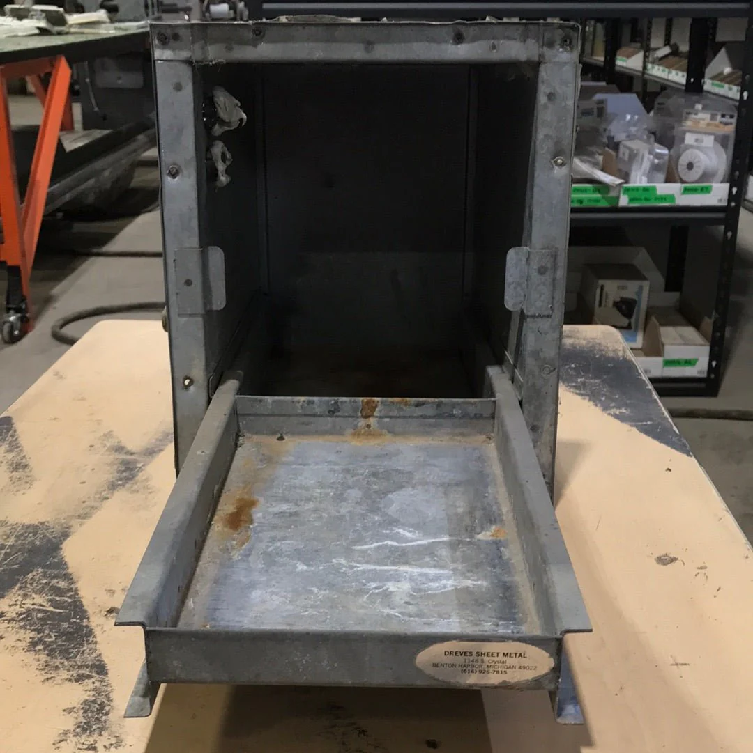 Used Battery Compartment Box with Slide Out Tray - Image 8