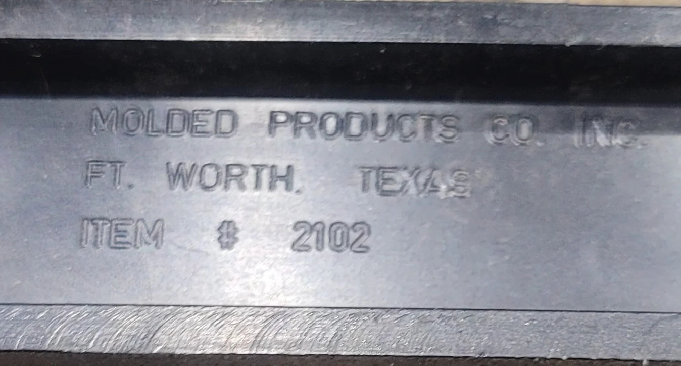 Used Black Floor Register - 15 5/8" x 4" - Image 3