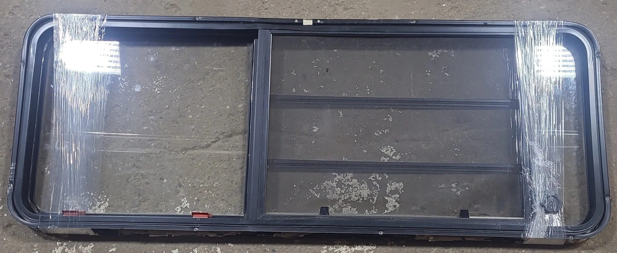 Used Black Radius Emergency Opening Window : 21 3/4" W x 59 3/4" H x 1 1/4" D - Image 5