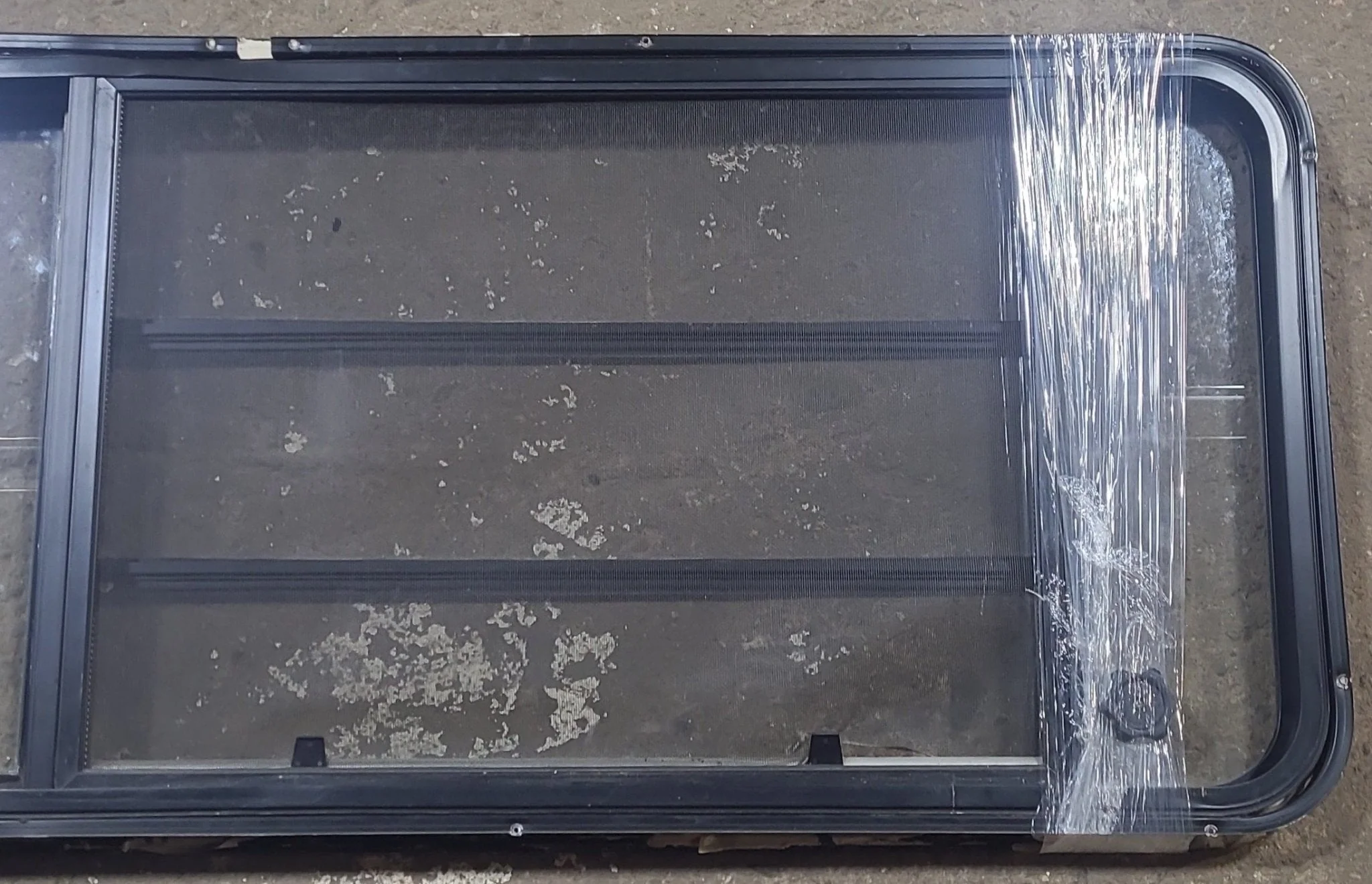 Used Black Radius Emergency Opening Window : 21 3/4" W x 59 3/4" H x 1 1/4" D - Image 7