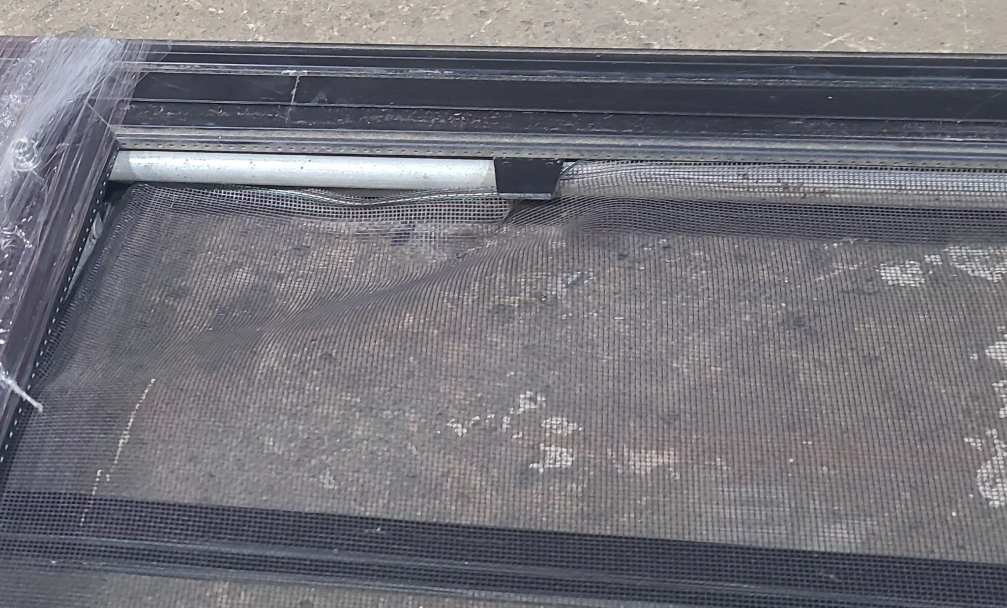 Used Black Radius Emergency Opening Window : 21 3/4" W x 59 3/4" H x 1 1/4" D - Image 9