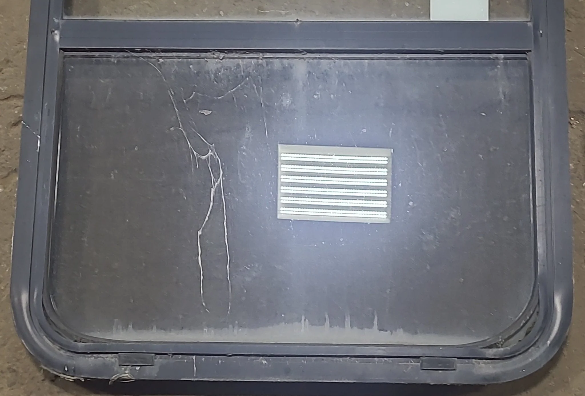 Used Black Radius Opening Window : 26 1/4" W x 34 1/4" H x 1 7/8" D - Image 3