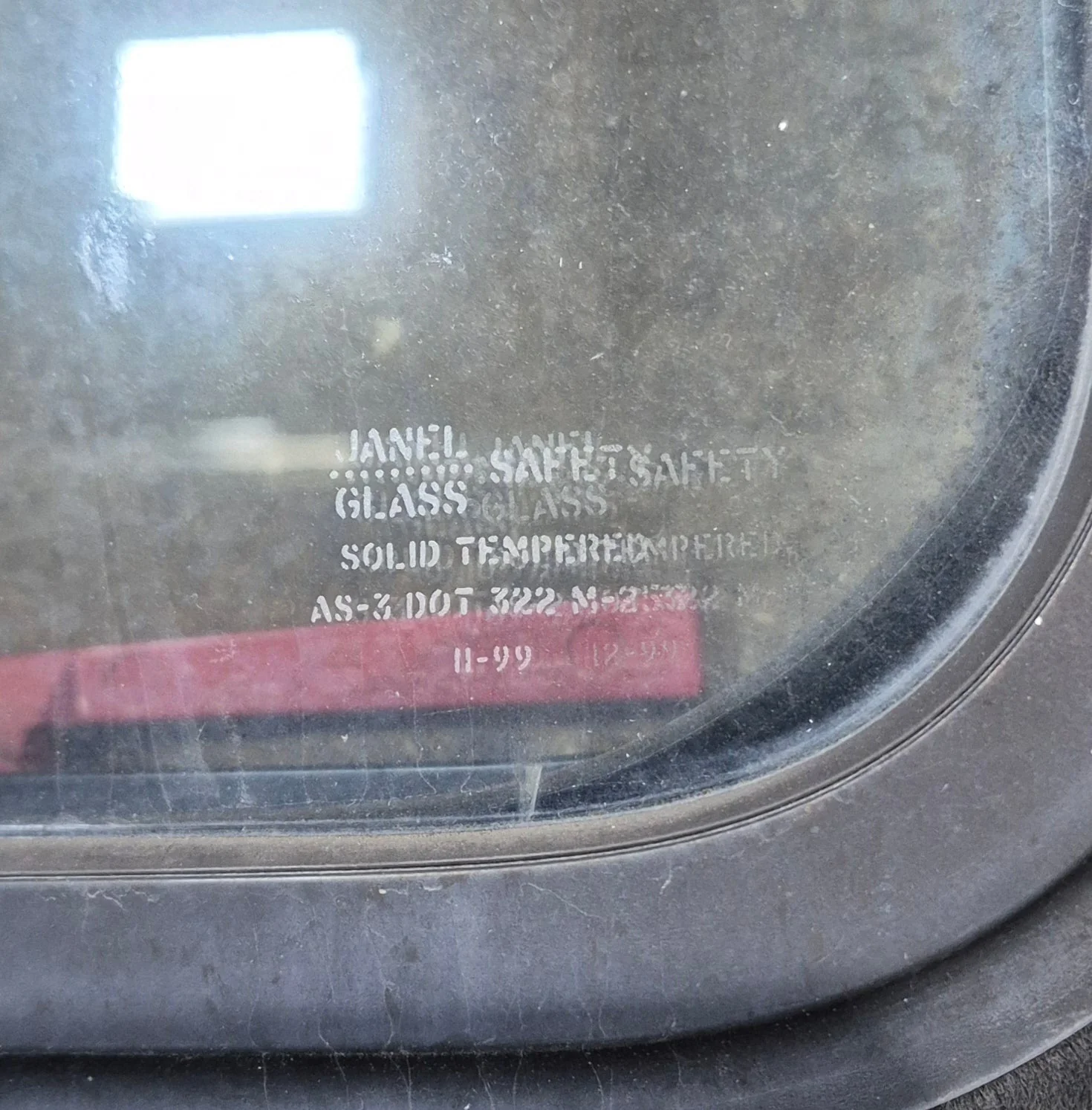 Used Black Radius Emergency Opening Window : 29 1/2" W x 21 1/2" H x 2" D - Image 4