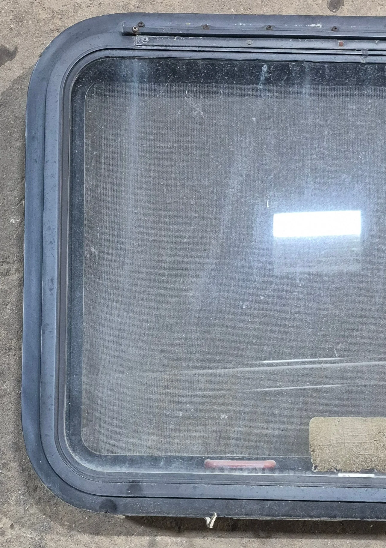 Used Black Radius Emergency Opening Window : 29 1/4" W x 21 1/4" H x 1 7/8" D - Image 2