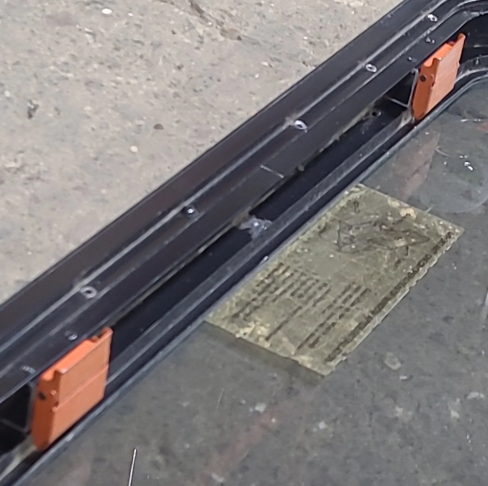 Used Black Radius Emergency Opening Window : 29 3/8" W x 22 1/2" H x 1 7/8" D - Image 7