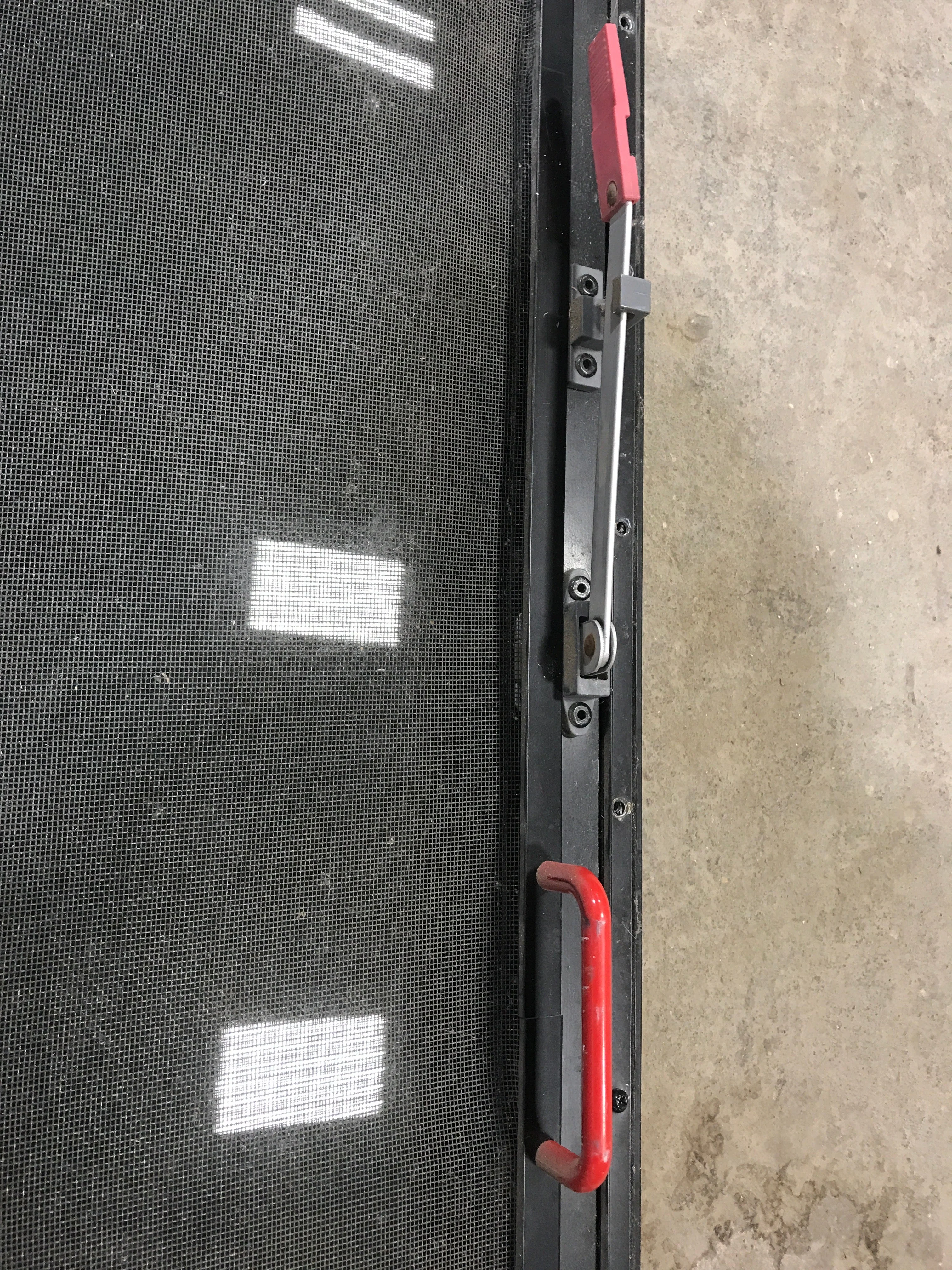 Used Black Radius Emergency Opening Window : 29.5" X 19.5" X 1.5" - Image 8