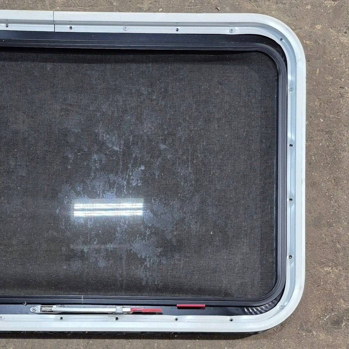 Used Black Radius Emergency Opening Window - 35 1/8" X 21 1/4" X 1 7/8" - Image 6