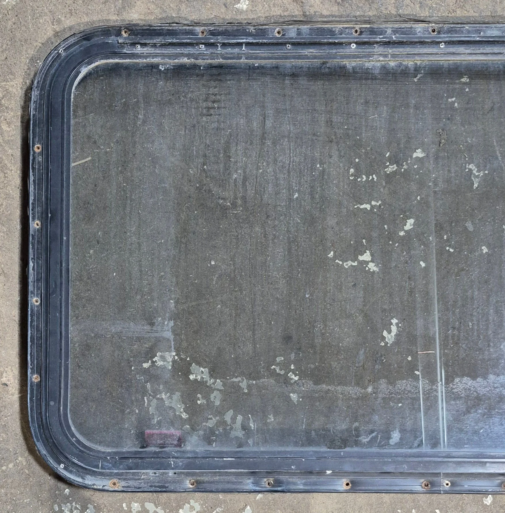 Used Black Radius Emergency Opening Window : 36 3/4 x 23 1/2 x 1 1/2" D - Image 2