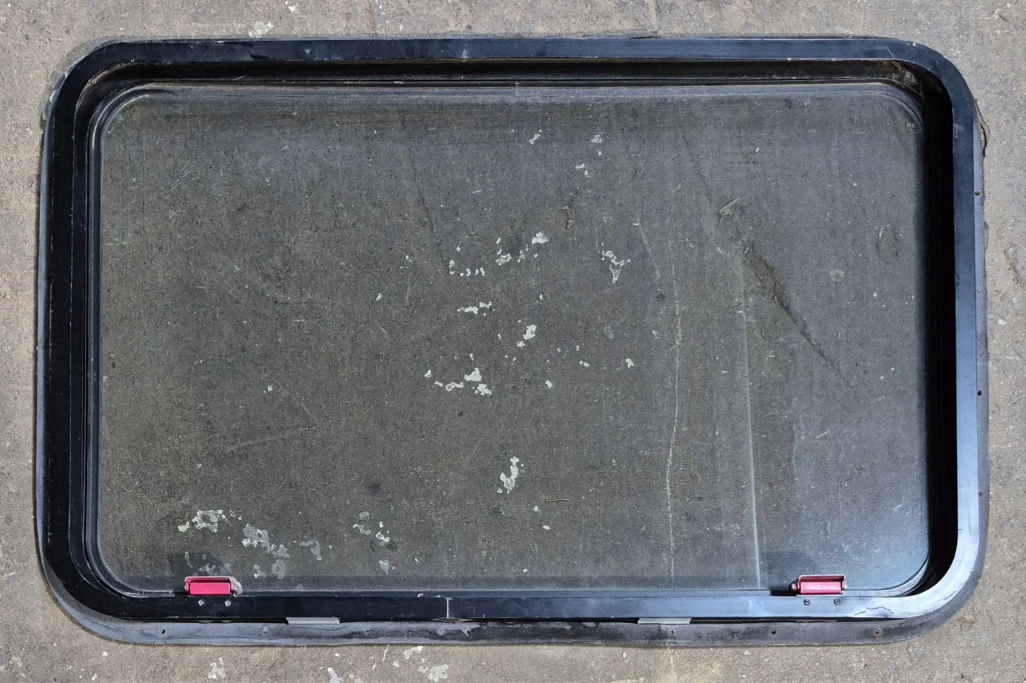 Used Black Radius Emergency Opening Window : 36 3/4 x 23 1/2 x 1 1/2" D - Image 4