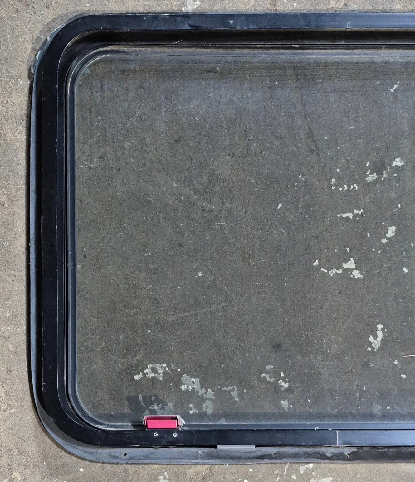 Used Black Radius Emergency Opening Window : 36 3/4 x 23 1/2 x 1 1/2" D - Image 5