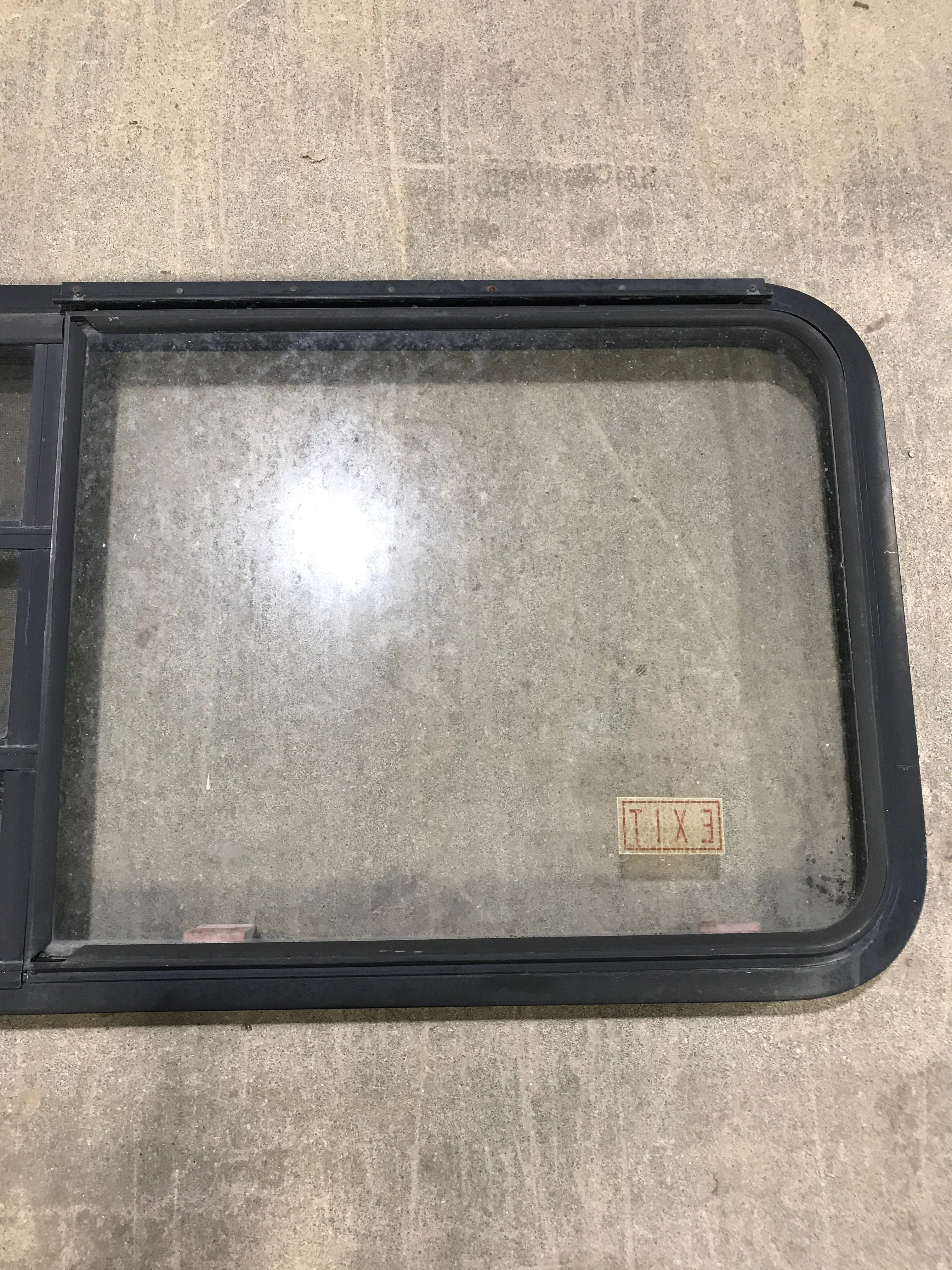 Used Black Radius Emergency Opening Window : 41 1/2" W x 21 1/2" H x 2" D - Image 3