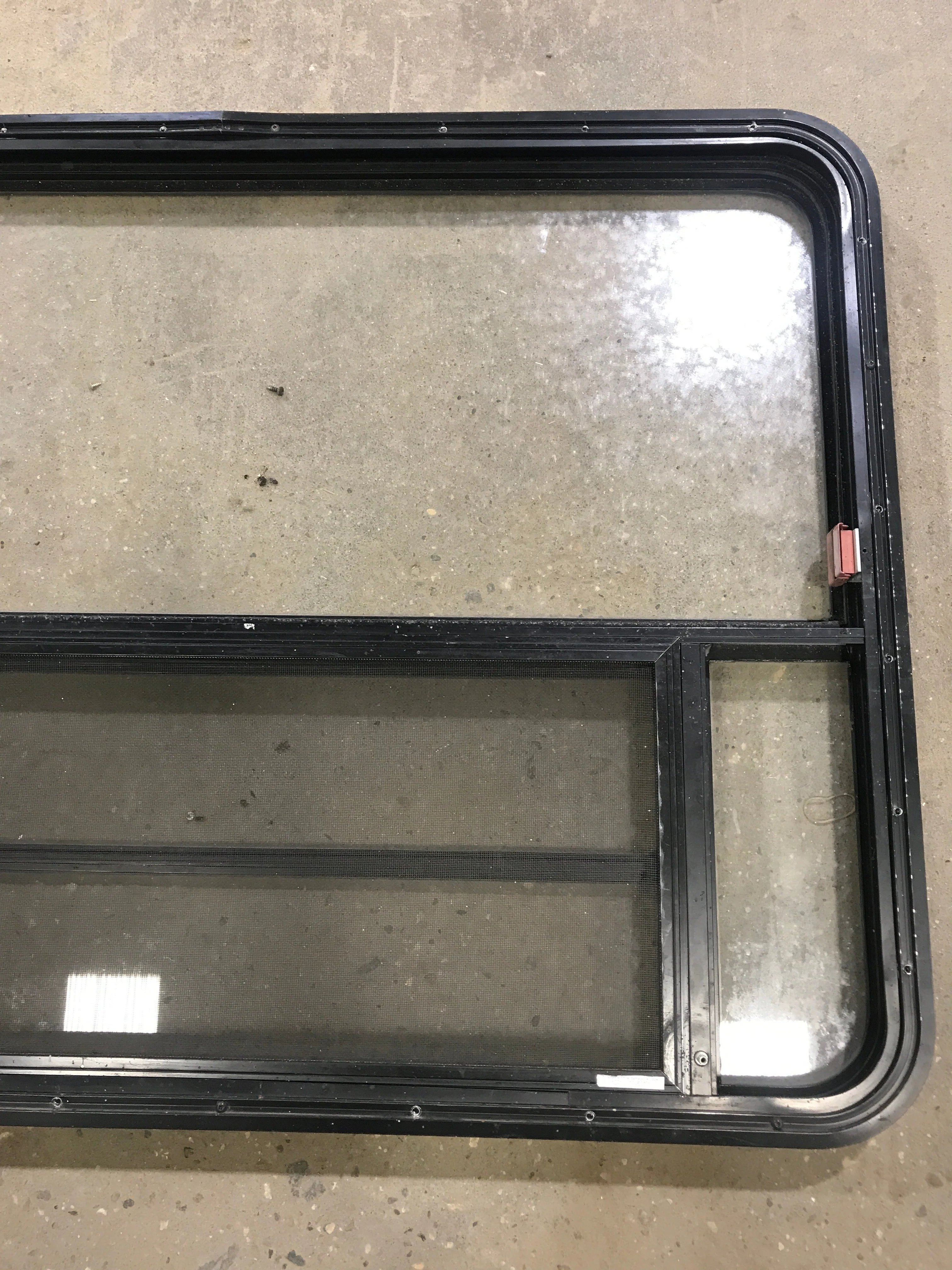 Used Black Radius Emergency Opening Window : 47 1/2" W x 34 1/2" H x 2" D - Image 8