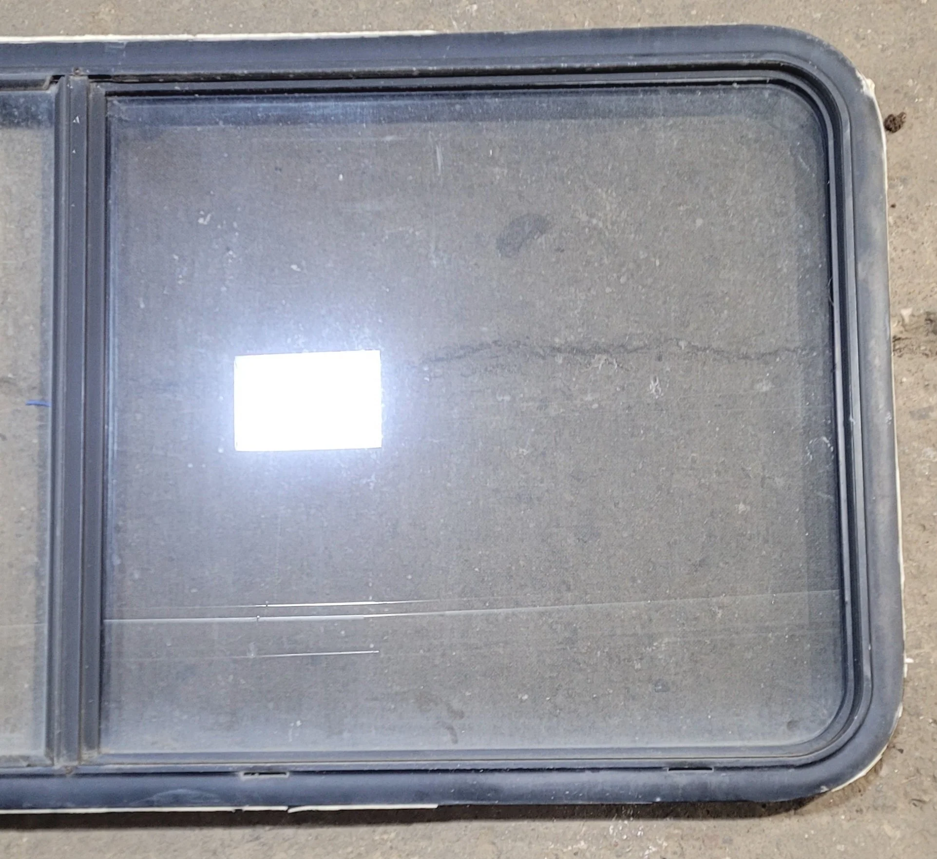 Used Black Radius Emergency Opening Window : 55 1/4" W x 25 1/2" H x 1 7/8" - Image 3