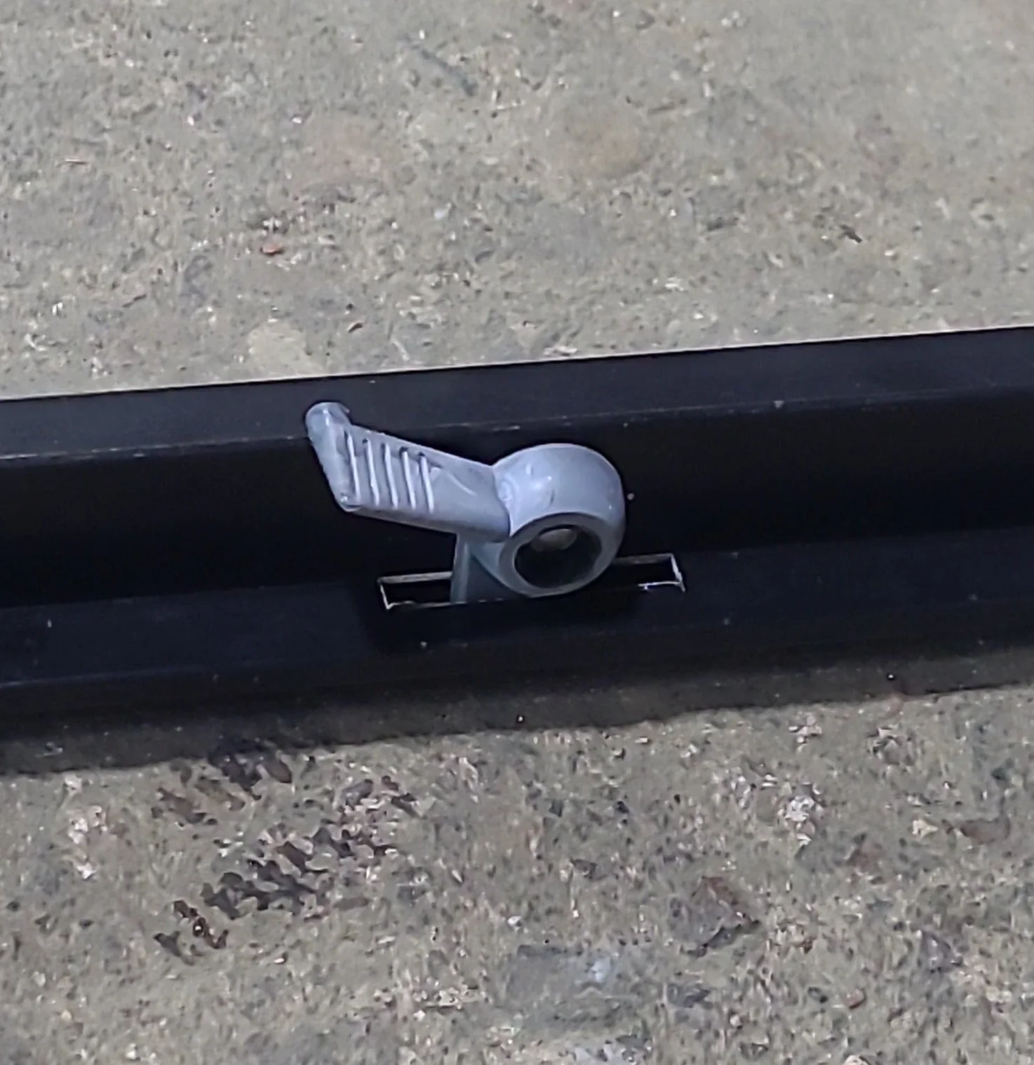 Used Black Radius Emergency Opening Window : 60 1/4" W x 21 3/4" H x 1 7/8" D - Image 8