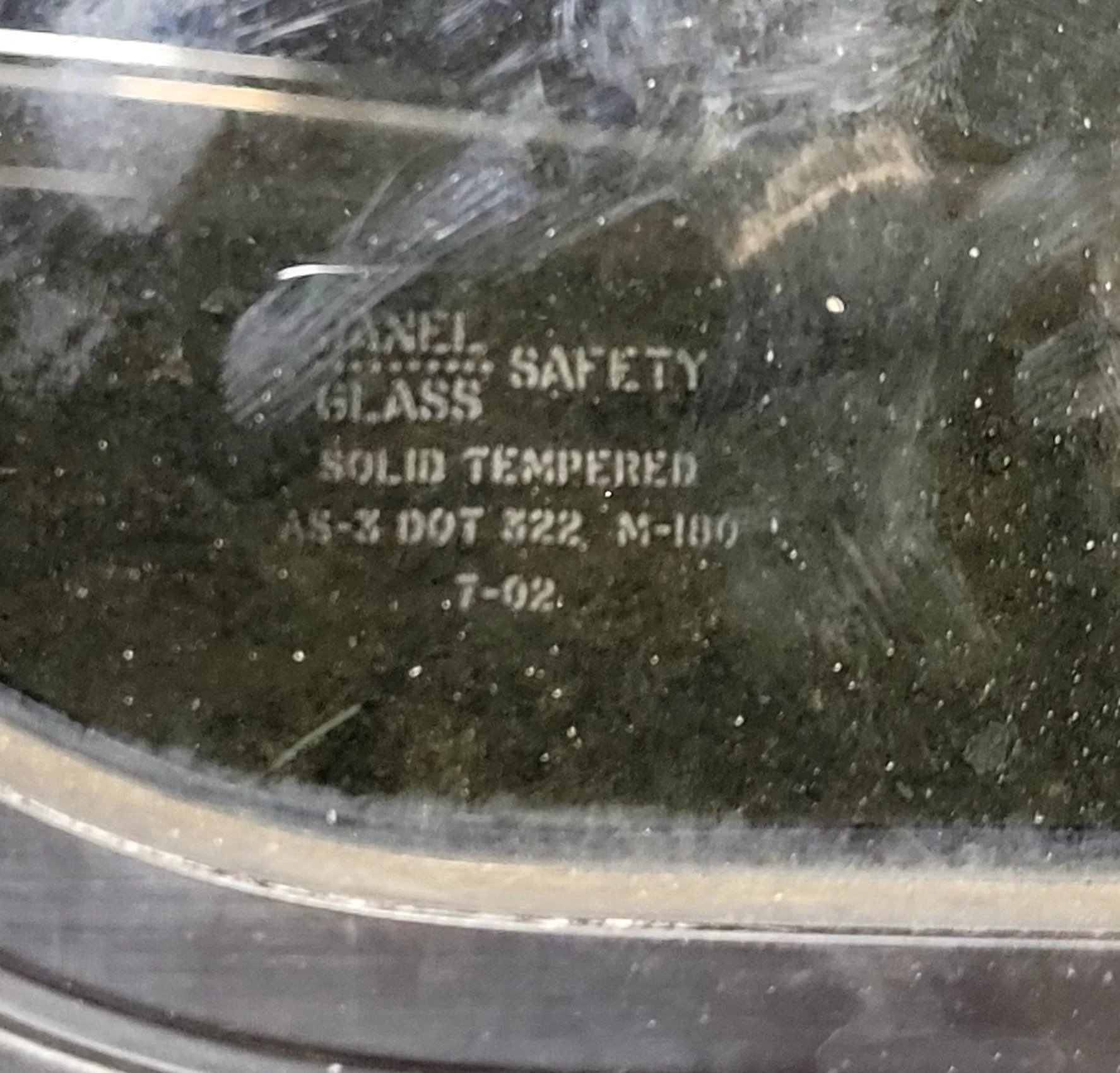 Used Black Radius Non Opening Window : 11 1/4" W x 18 1/4" H x 1" D - Image 4