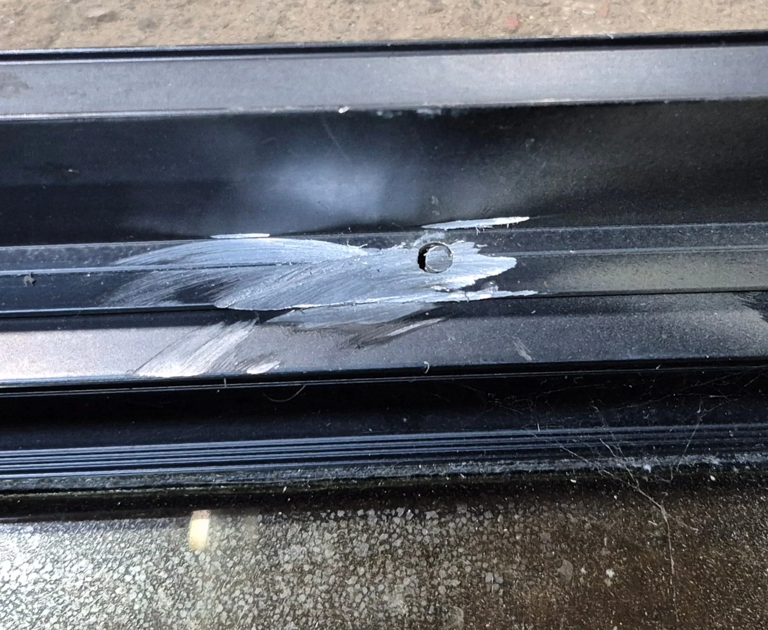 Used Black Radius Non Opening Window : 21 3/4" W x 42 1/4" H x 2" - Image 7