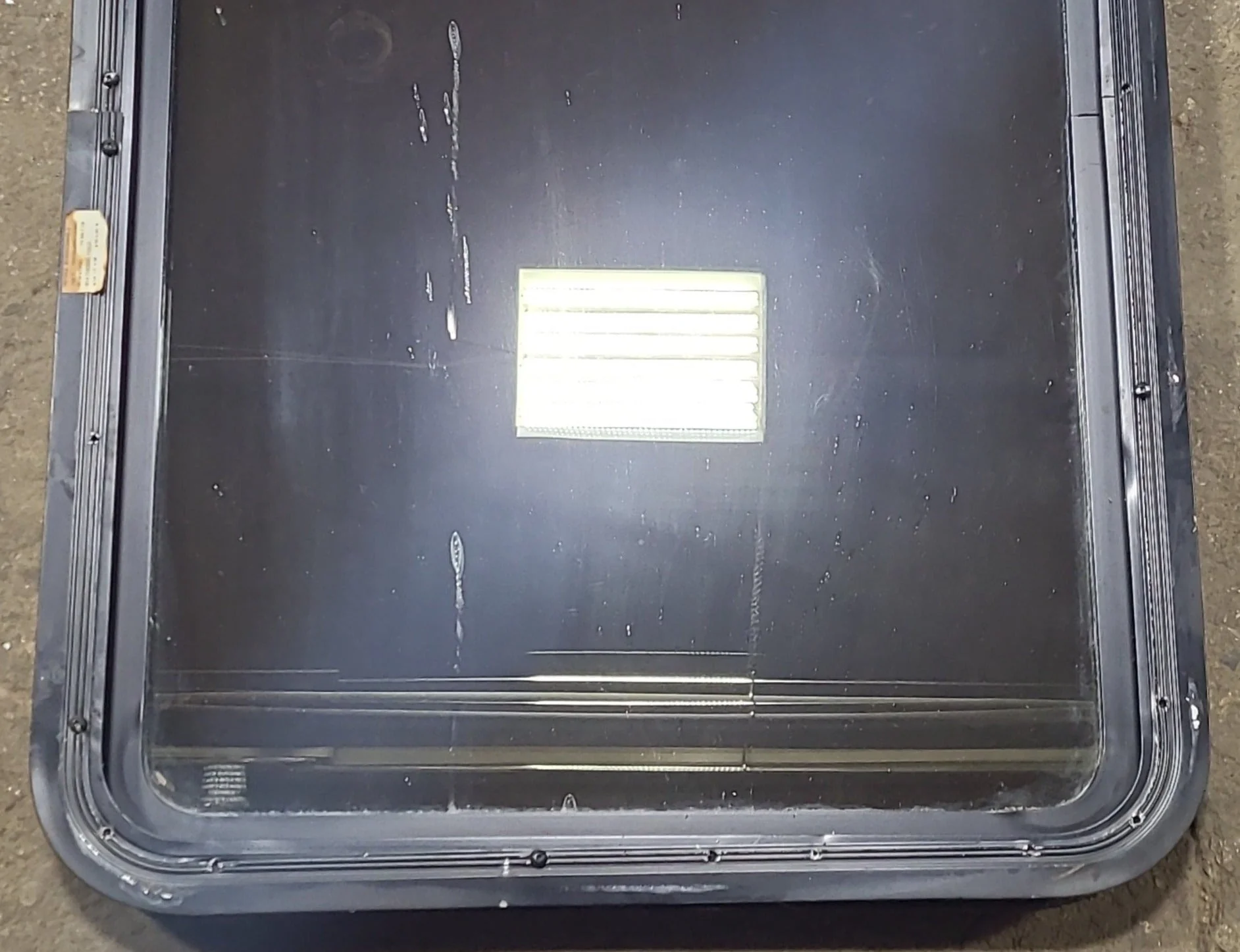 Used Black Radius Non Opening Window : 24" W x 35 1/2" H x 2" D - Image 5