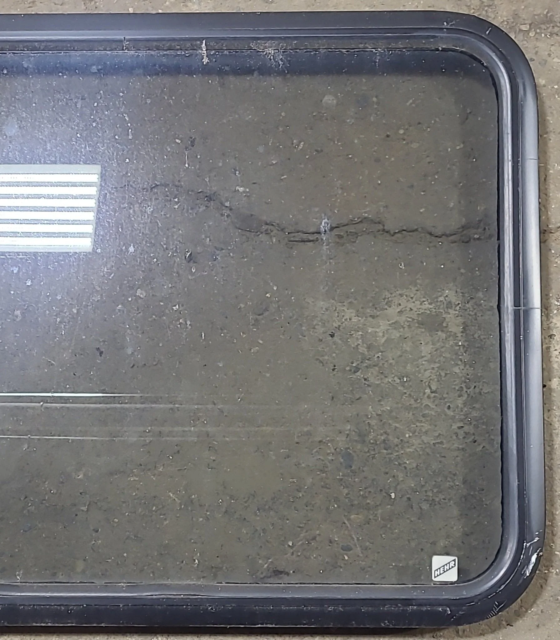 Used Black Radius Non Opening Window : 29 3/4" W x 23 3/4" H x 1 5/8" D - Image 3