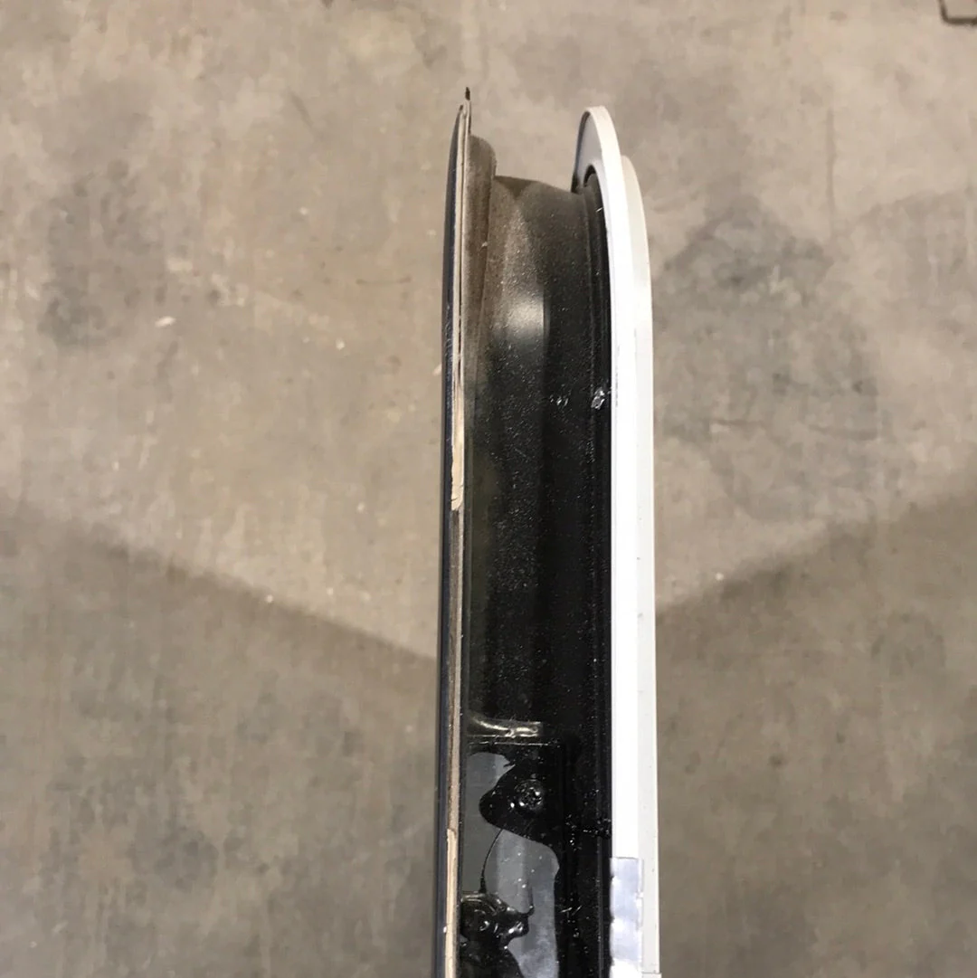 Used Black Radius Non-Opening Window : 39 1/2 X 17 1/2 X 1 1/2" D - Image 3