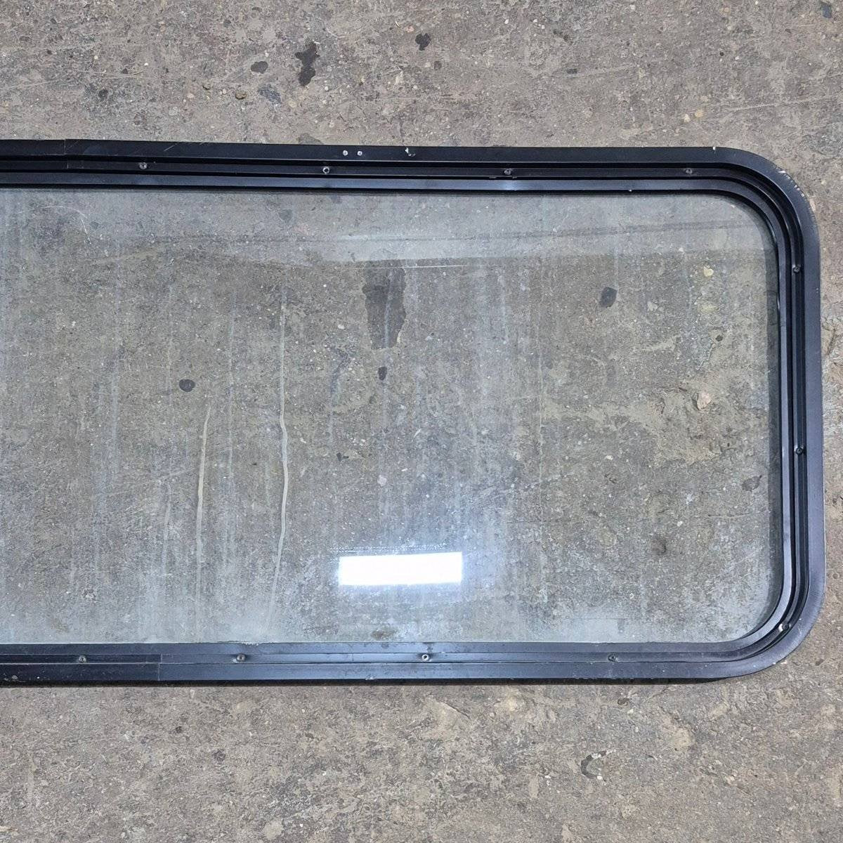 Used Black Radius Non Opening Window - 59.5 X 21.5 X 1.375 - Image 7