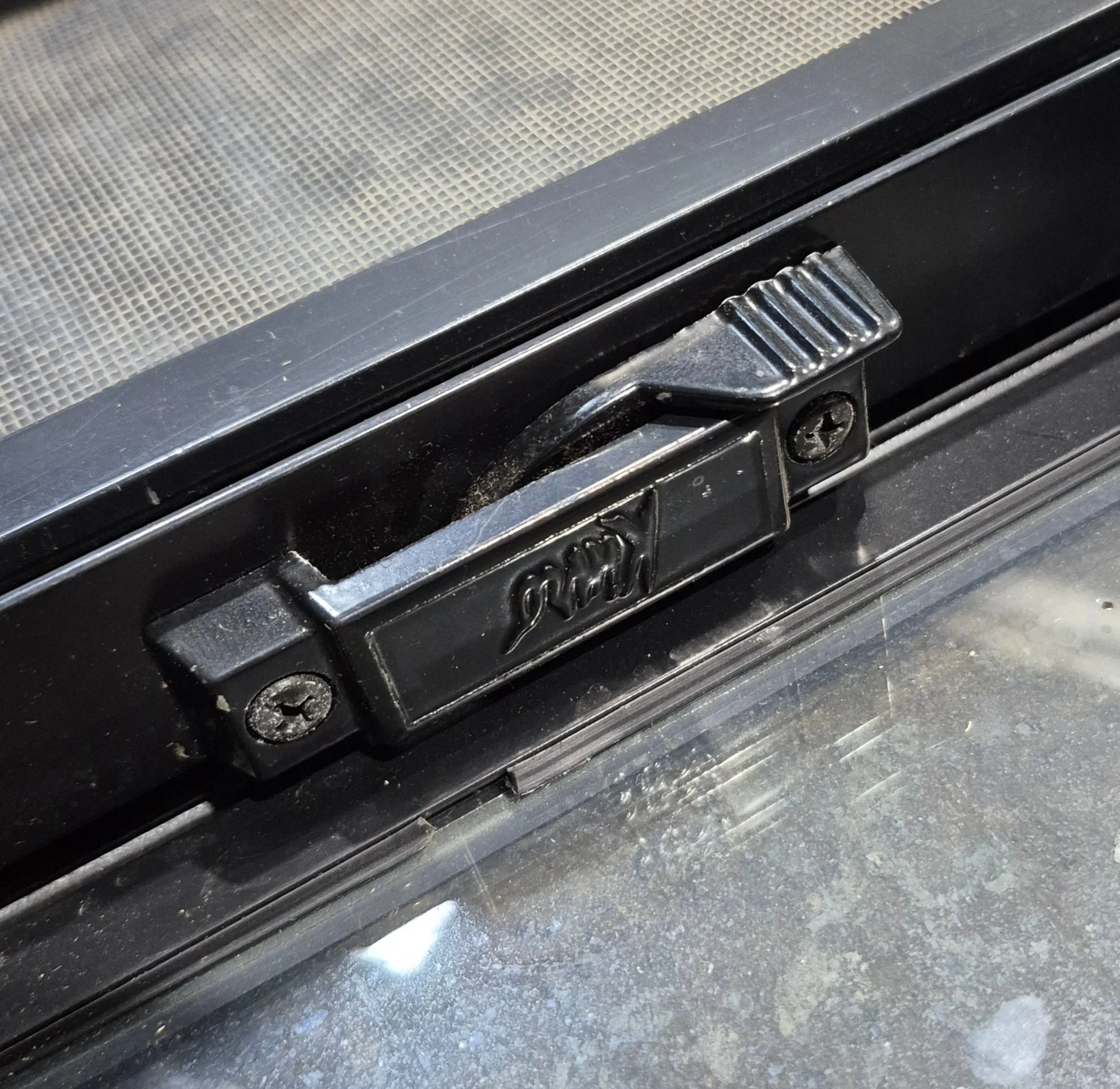 Used Black Radius Opening Window : 11 1/2" W x 21 1/4" H x 1 3/4" D - Image 16