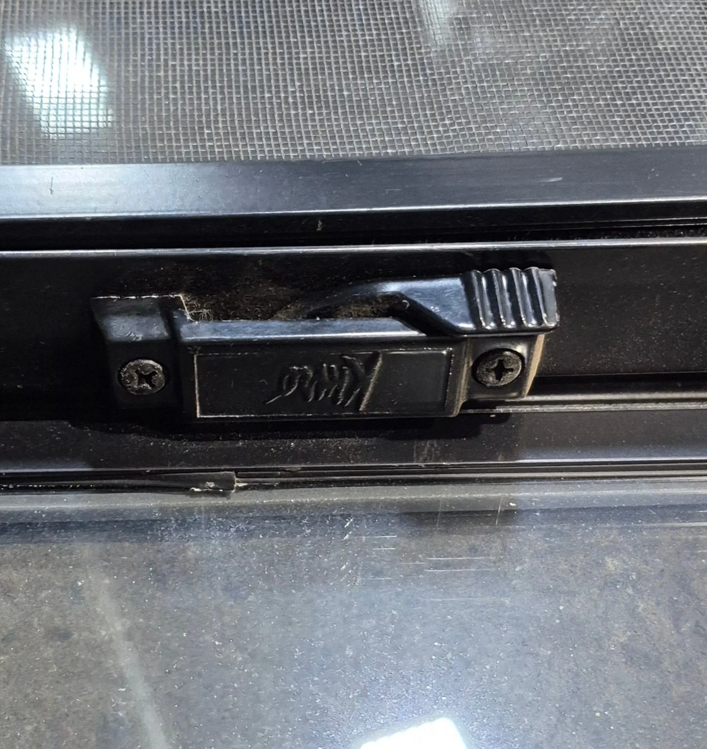 Used Black Radius Opening Window : 11 1/2" W x 21 1/4" H x 1 3/4" D - Image 8