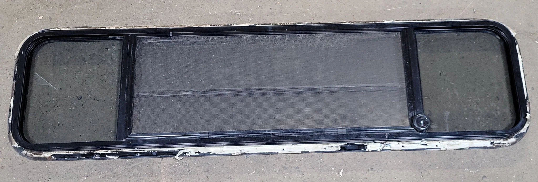 Used Black Radius Opening Window : 15 3/4" H X 61" W X 1 1/2" D - Image 4